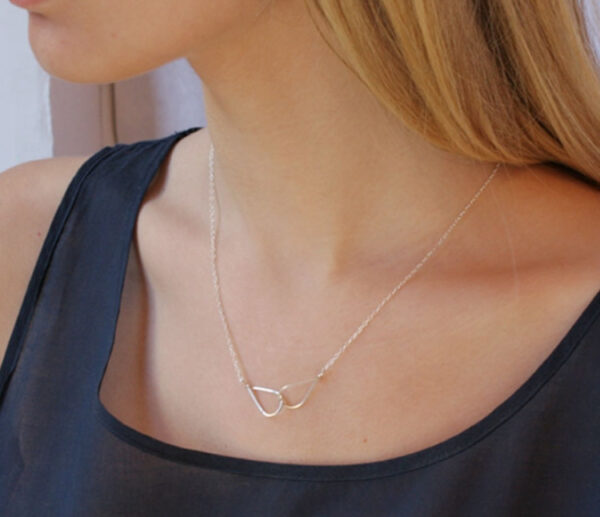 DOUBLE LINK NECKLACE by boe